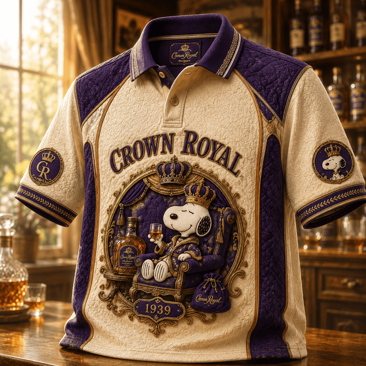 PREMIUM CRR EMBOSS POLO SHIRT HQH