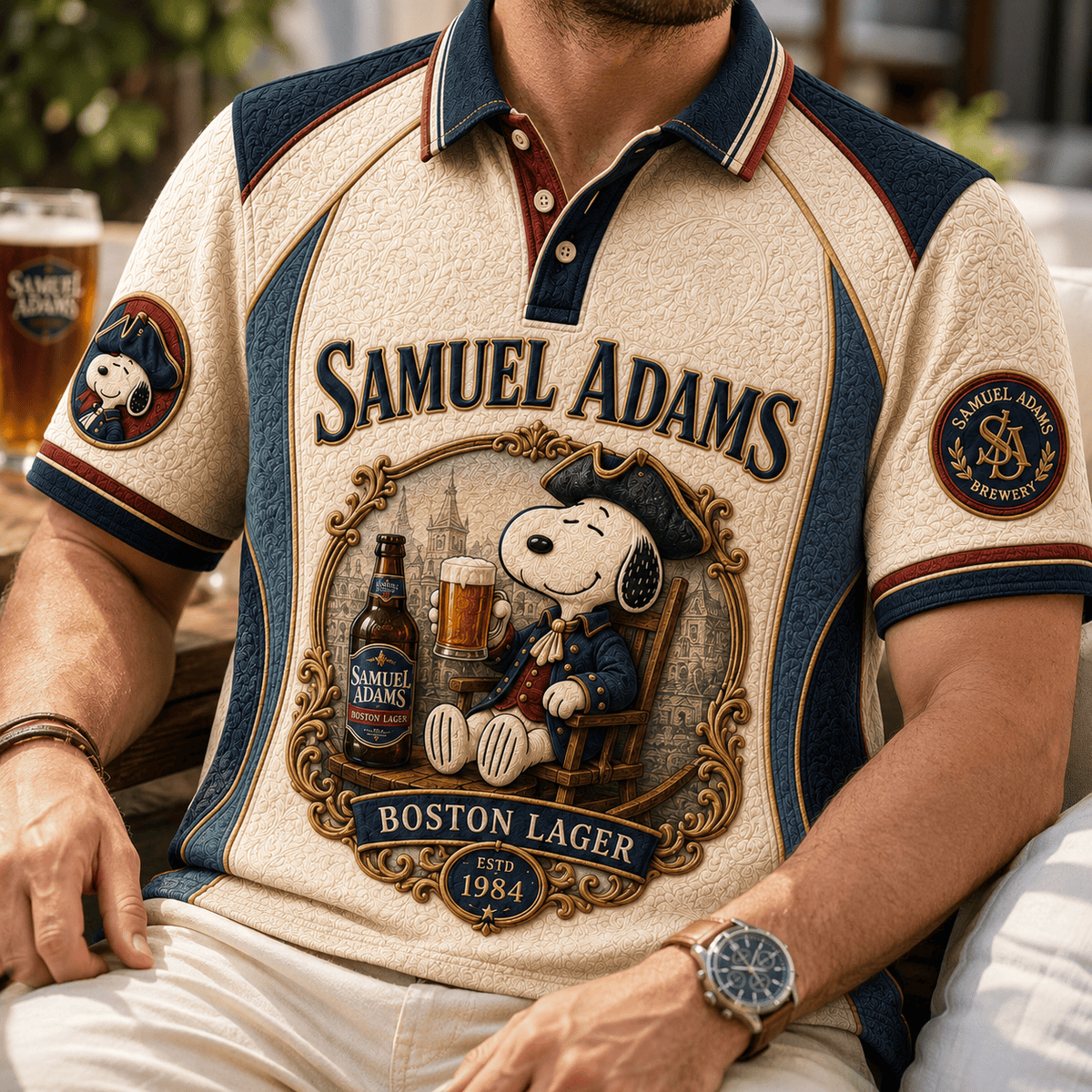 PREMIUM SAB EMBOSS POLO SHIRT HQH
