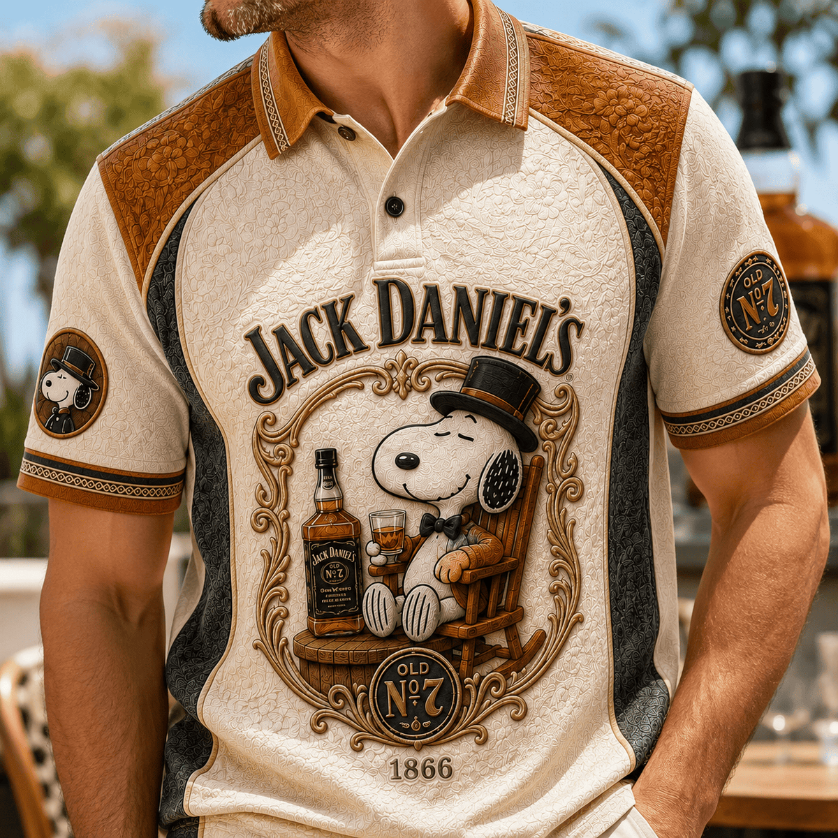 PREMIUM JND EMBOSS POLO SHIRT HQH