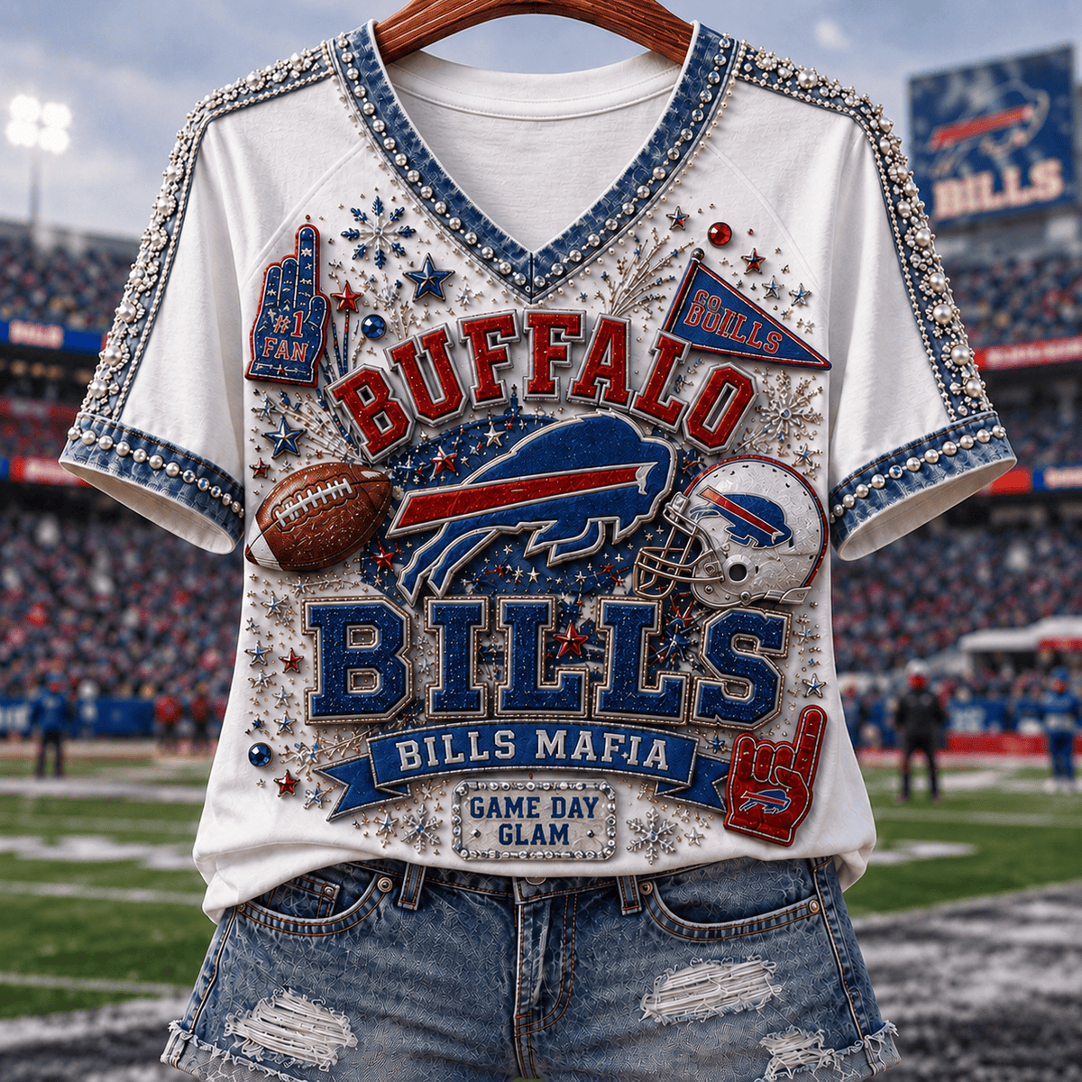 Premium BFBL V-neck Shirt NTNA